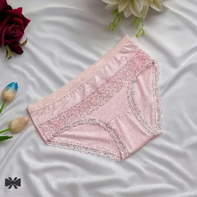 Picture of 4 Pieces 4 Color China Imported Premium Panty Stylish panty cotton panty comfortable panty flower print panty - Multicolor