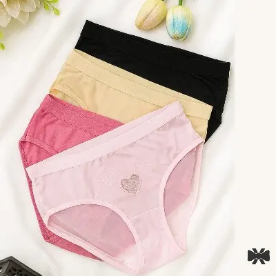 Picture of 2 Pack 2 Color Loxicave Premium Panty Stylish panty Short Panty Hot Panty Cotton Panty - Not Specified