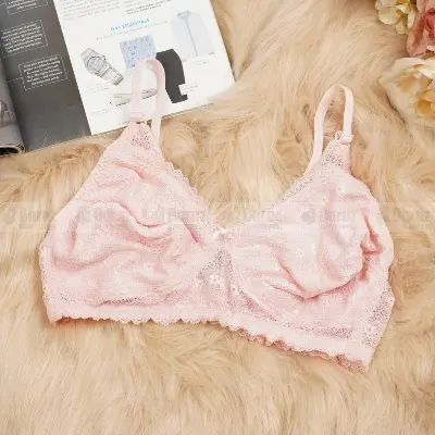 Picture of 2 pieces 2 Color Full Net Bra for girls bra for girls china bracelet for women - Multicolor