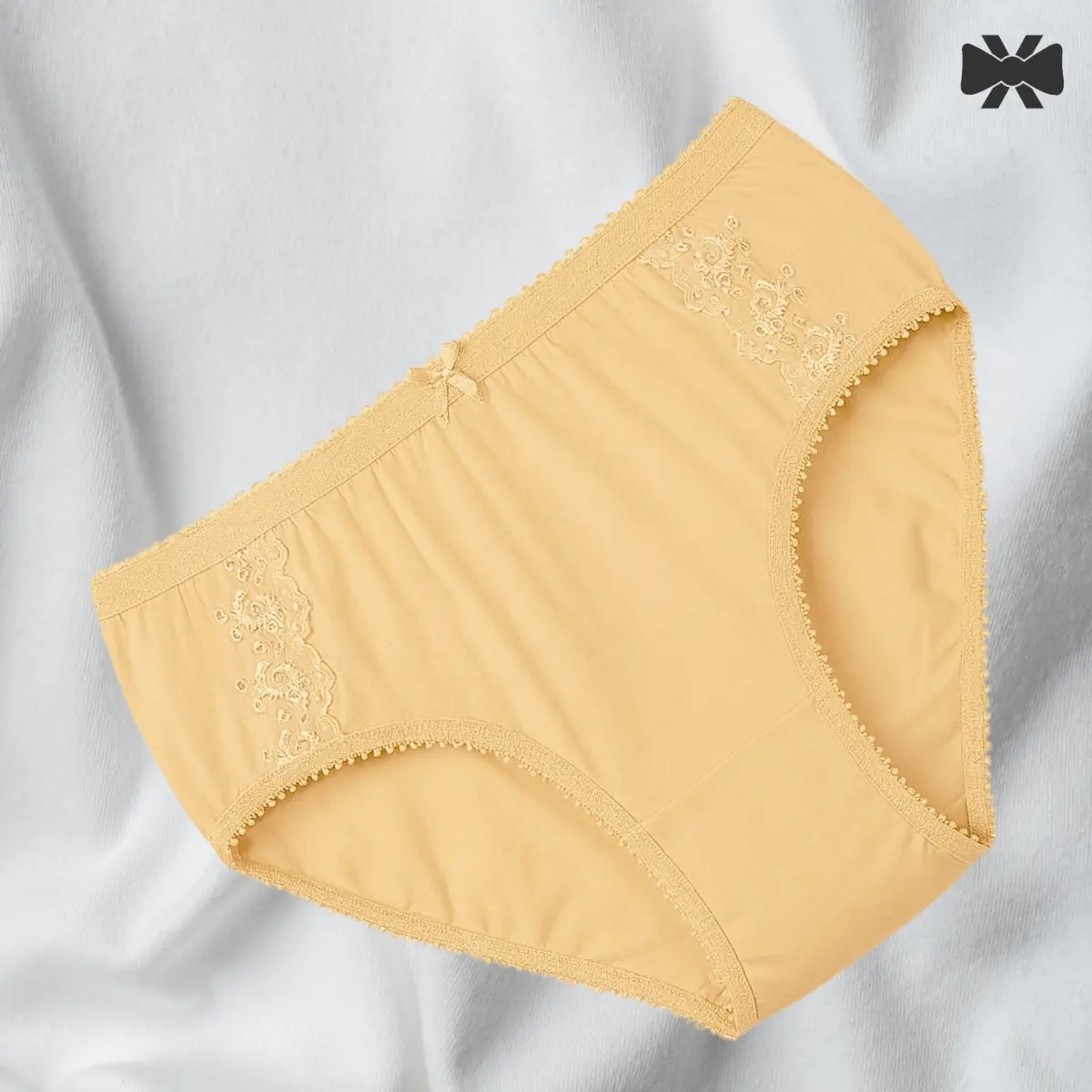 Picture of 4 Pieces Imported Premium Panty Stylish panty cotton panty comfortable panty flower print panty TWPA01 - Multicolor