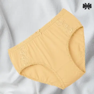 Picture of 4 Pieces Imported Premium Panty Stylish panty cotton panty comfortable panty flower print panty TWPA01 - Multicolor