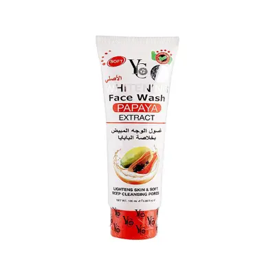 Picture of YC Papaya Extract Whitening Face Wash 100 Ml - Not Specified