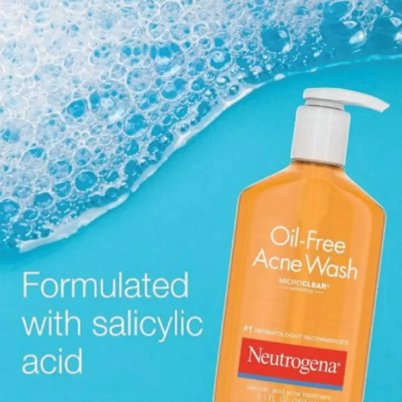 Picture of Neutrogena Acne Proofing Daily Facial Gel Cleanser with Salicylic Acid Acne Treatment, Oil-Free Acne-Fighting Face Wash 177gm