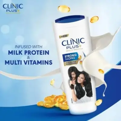 Picture of Clinic Plus Shampoo Strong and Long Multivitamin 355ml - White