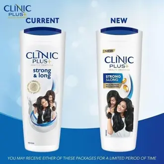 Picture of Clinic Plus Shampoo Strong and Long Multivitamin 355ml - White