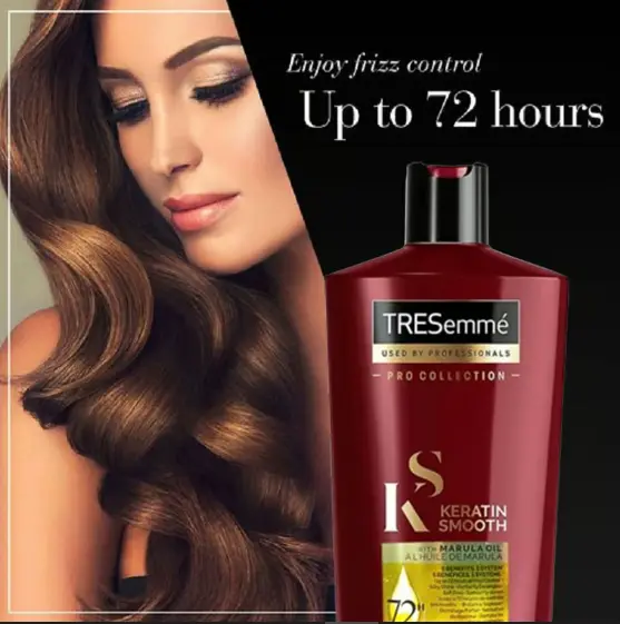 Picture of Tresemme  Keratin Smooth With Marula Oil Shampoo 700 ml - Red