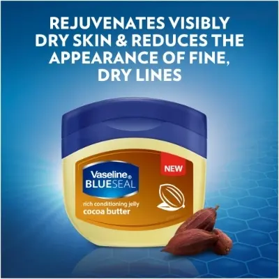 Picture of International South African Product Skin care Vaseline Blueseal Cocoa Butter used for male/female - 100 ml - Not Specified