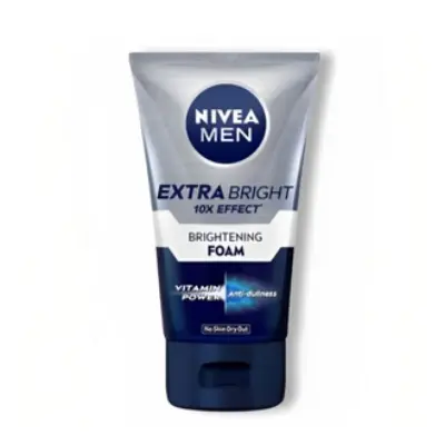 Picture of NIVEA MEN Extra Bright 10X Effect Brightening Foam - 100 ML