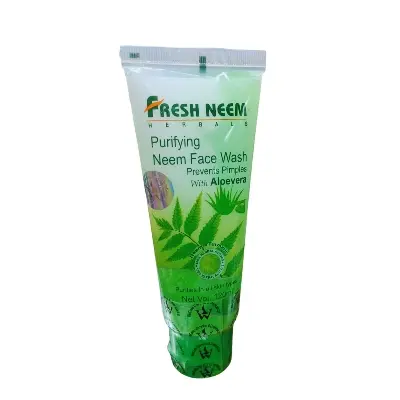 Picture of Halal Neem Face Wash | Natural Purity for Healthy, Radiant & Beautiful Skin - Green