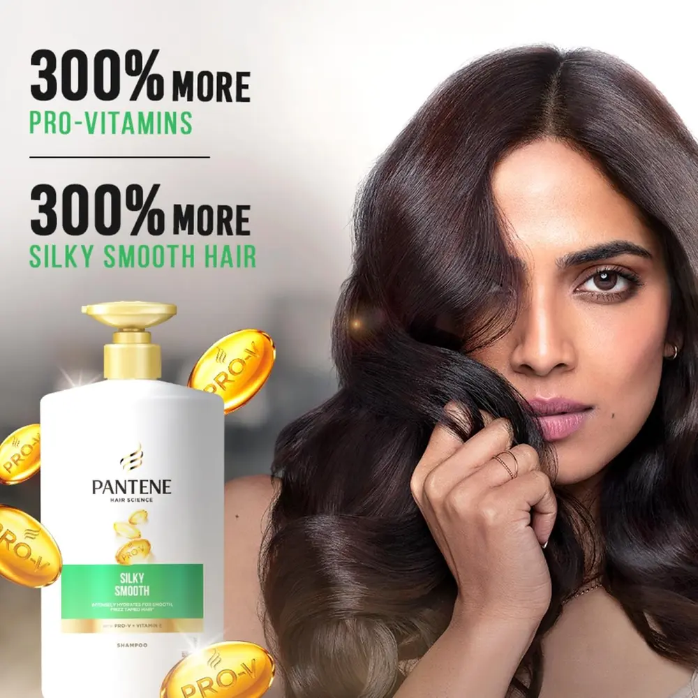 Picture of Pa-ntene Pro-V Anti Hair Fall Shampoo Bottles 1000 ml - Not Specified