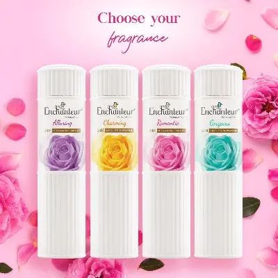 Picture of Enchanteur Perfumed Romantic Telcum Powder- 125g