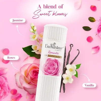 Picture of Enchanteur Perfumed Romantic Telcum Powder- 125g