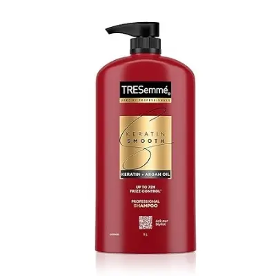 Picture of Tresemme Keratin Smooth Shampoo 1L ( India) - Red