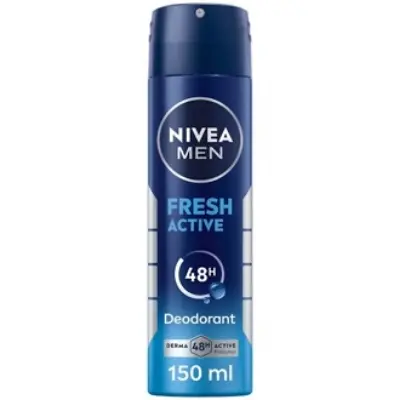 Picture of Nivea Men Deodorant Spray, Fresh Active, 150Ml