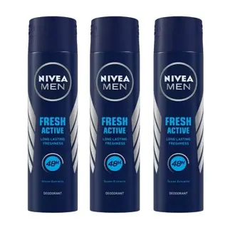 Picture of Nivea Men Deodorant Spray, Fresh Active, 150Ml