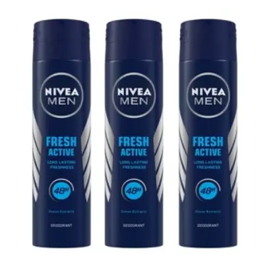 Picture of Nivea Men Deodorant Spray, Fresh Active, 150Ml