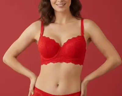 Picture of Soffy Soft New Comfortable Lace Foam Paded Pushup Bra For Women (1Piece) - Bra - Multicolor