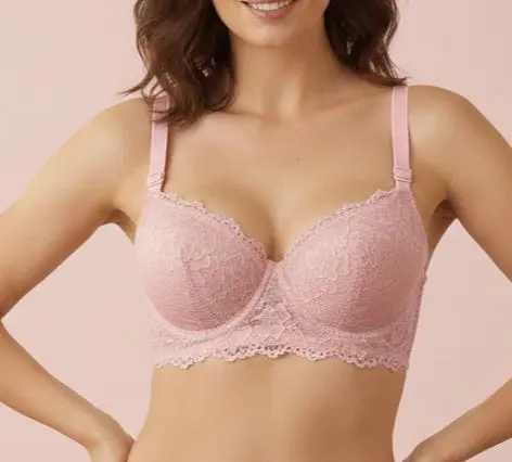 Picture of Soffy Soft New Comfortable Lace Foam Paded Pushup Bra For Women (1Piece) - Bra - Multicolor