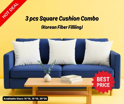 Picture of Cushion Combo 3p White