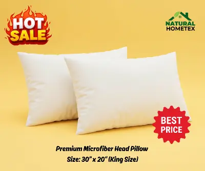 Picture of Microfiber Combo Pillow White