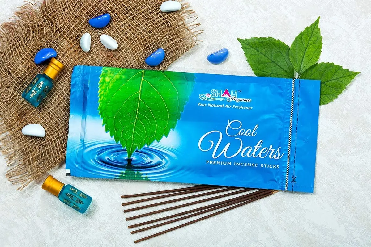 Picture of Shah Cool Water Premium Incense Sticks - Agarbatti