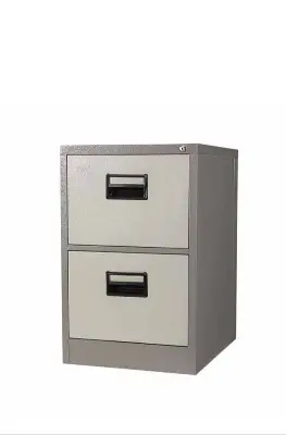 Picture of Metal file cabinet 2 drawer - 1pc(No Shipping fee) (Grey)