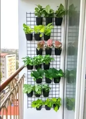 Picture of Metal Grill tub hanging Net 48×24 inches (Black)