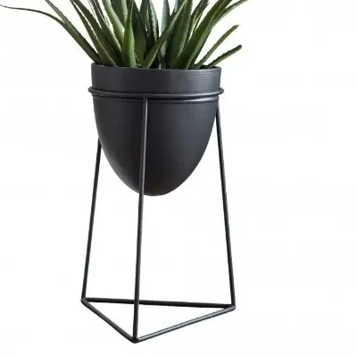Picture of Metal Plant Stand Corner- 1pc (Black)