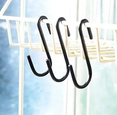 Picture of Metal 'S' shape Hook- 10pc (Black)