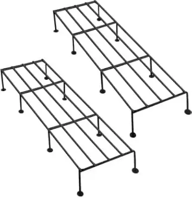 Picture of  Stand For Planter indoor and Outdoor Gamla Planters - 24 inches for Use Plant Container Set (Pack of 2) (Black)