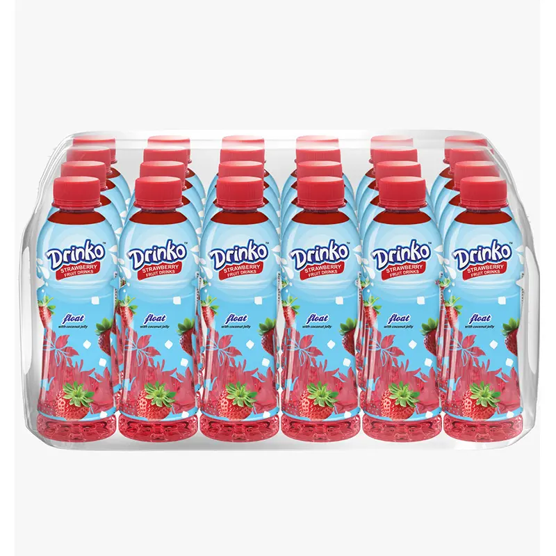 Picture of Drinko Float 250ml (Strawberry) - 24 pcs
