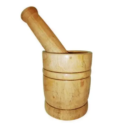 Picture of 5 inch Wooden Haman Dista Big to small Wood items Kitchen Tools-Medium
