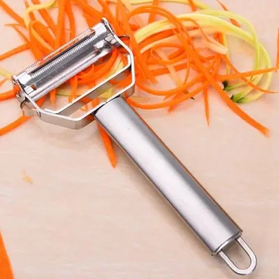 Picture of Double Peeler Cutter Julienne Peeler Potato Carrot Grater Kitchen Tool