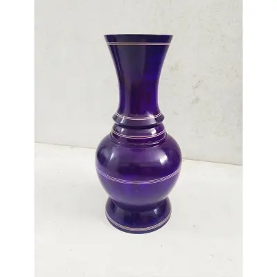 Picture of Hand Made Wooden colorful flowers Vase/Fuldani  - Flower Vase( 9 inch )