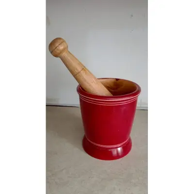 Picture of COLORFUL 5 INCH WoodEen hand made Hamandista big size  Kitchen Accessories - Kitchen Accessories - Multicolor