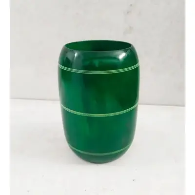 Picture of Eco Friendly mehuguni wood colourful pen ,Brush holder  holder ,office and home - Multicolor