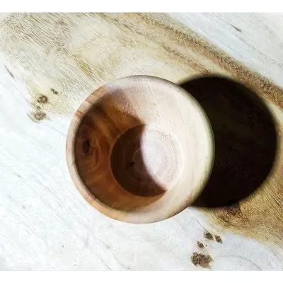 Picture of 1 pcs Hand Made Wooden Sauce Container For Serving Food at Hotel, Restaurants, Office, Home - Multicolor