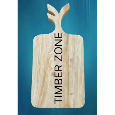 Picture of Custom Design Wooden Leaf Style High Quality Chopping Board ( Without Color ) - Multicolor