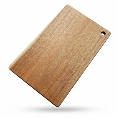 Picture of Mahogany Wooden Chopping Board (12 inch *8 inch) - Multicolor