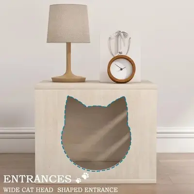 Picture of Wooden Cat home for Cat care - 4 kg