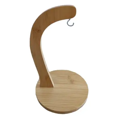 Picture of Wooden banana stand holder high quality wood for hotel, office and home - Multicolor