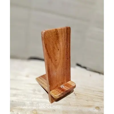 Picture of Wooden Phone Holder Stand Mobile Smartphone Support Tablet Stand-Multi design - Multicolor