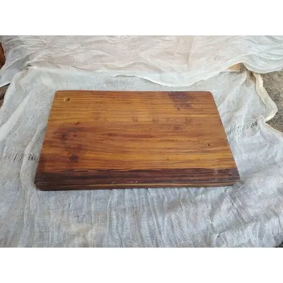 Picture of sissoo wooden cutting /chopping board (8 inch by 12 inch) - Multicolor
