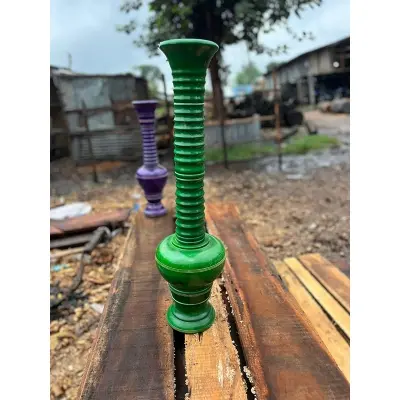 Picture of Big Size Unique Design Colorful Flower Vase For hotel office and home decoration ( 30 inch ) - Green