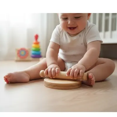 Picture of wooden kitchen toys ruti balon fira small size - Multicolor