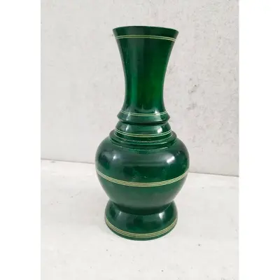 Picture of Hand Made Wooden colorful flowers Vase/Fuldani  - Flower Vase( 9 inch )