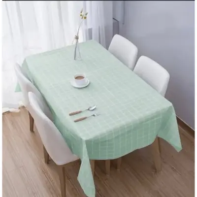 Picture of 137*180cm PVC waterproof oil proof colorful dining linen tablecloth protector roll pp table cloth polypropylene non woven tablecloth - Multicolor