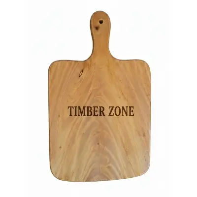 Picture of Vietnam style wooden chopping board  high quality product made from pinewood, acacia wood or bamboo ( 10 " * 17 ") - Multicolor