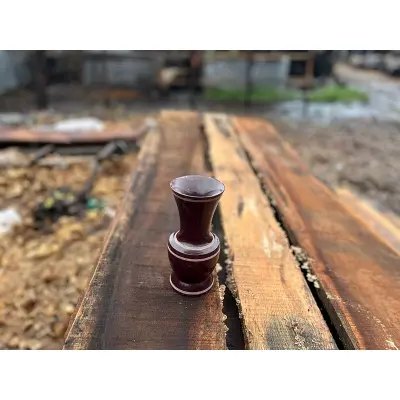 Picture of Colorful Handmade Wooden Flower Vase for Decoration Restaurant hotel office and home ( 7 Inch )