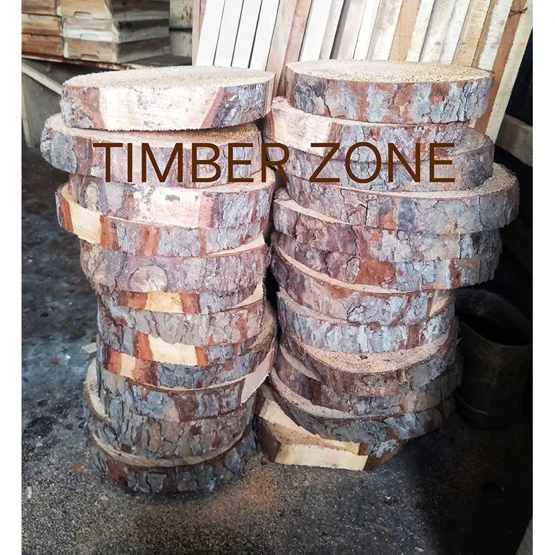 Picture of Root Style Wooden  Chopping Board for Cutting Meat and Fish - Multicolor